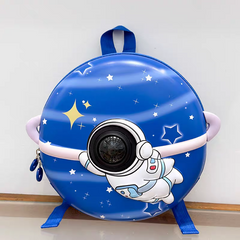 5D Hardshell Astraunaut Childrens Small Bagpack • Blinking Lights ✨ Size 27 × 27 Cm