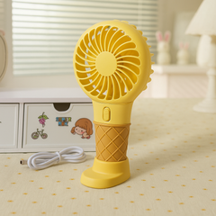 Ice Cream Shape Recharge Mini Fans