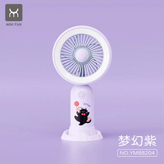 GlowBreeze™ LED Light Rechargeable Hand Fans | 3 Speed Modes | Type C | Lithium Battery