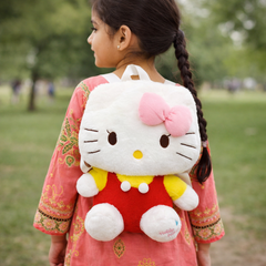 Cute Hello Kitty Plush Bagpacks For Girls