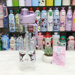 Sanrio BPA-Free Kids Water Bottle – 1000ml | Large Capacity Straw Bottle