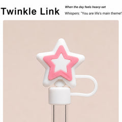 Star Shape Silicone Straw Stopper Cover