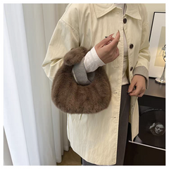 Stylish Furr Small Bags For Girls