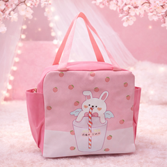 Sanrio Thermal Lunch Bag (Hot & Cold Keep) ❄️🔥Size 10×9 Inch