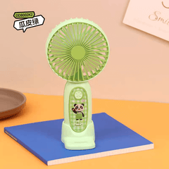 Mini Size Rechargeable Cooling Hand Fans - 3 Speed Modes - Type C Charging