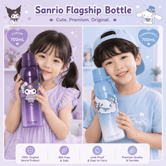 Original Flagship Sanrio Kuromi Stainless Steel Water Bottle – 700 ml / Hot / Cold 🔥❄
