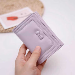 Korean Mini Flip Flap Card & Cash Holder Wallet (11 × 8 cm)