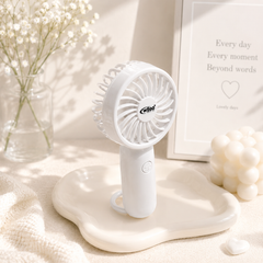 Mini Size Rechargeable Cooling Fans ✨ 3 Speed Modes ✨ 5 inch Size ✨ Type C Charging