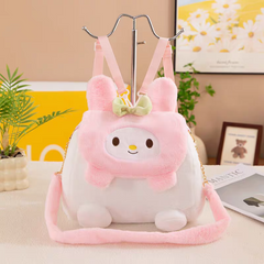 Cute Sanrio Plushes 2 in 1 Girls Backpacks / Bags 🥰