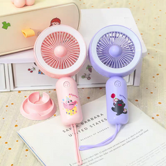GlowBreeze™ LED Light Rechargeable Hand Fans | 3 Speed Modes | Type C | Lithium Battery