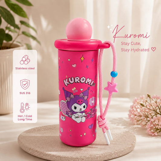 Kuromi® Premium Stainless Steel Water Bottles / Sus 316 / Hot & Cold 🔥❄
