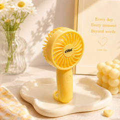 Mini Size Rechargeable Cooling Fans ✨ 3 Speed Modes ✨ 5 inch Size ✨ Type C Charging