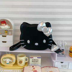 Premium 3D Original HELLO KITTY Leather Girls Backpacks - Size 10 × 8 inch