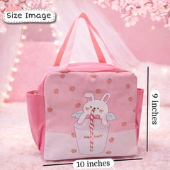 Sanrio Thermal Lunch Bag (Hot & Cold Keep) ❄️🔥Size 10×9 Inch