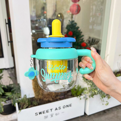 Trendy Sippers Mugs - 1000 ml - BPA Free Plastic .