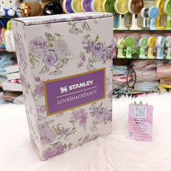 Original Stanley x LoveShackFancy Floral Stainless Steel Tumbler Gift Set – Premium Gift Box | Tumbler Bag | Bow Stopper