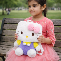 Cute Hello Kitty Plush Bagpacks For Girls