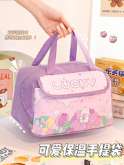 Ccute Thermal Insulated Kids Lunch Bag – Portable Hot & Cold Food Carry Bags