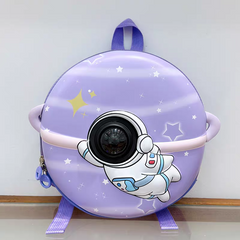 5D Hardshell Astraunaut Childrens Small Bagpack • Blinking Lights ✨ Size 27 × 27 Cm