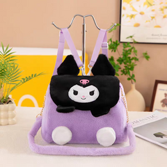 Cute Sanrio Plushes 2 in 1 Girls Backpacks / Bags 🥰