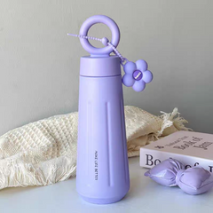 Cute Daisy Loop Stainless Steel Thermal Flask Bottle | Hot & Cold Insulated | 450ml