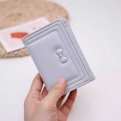 Korean Mini Flip Flap Card & Cash Holder Wallet (11 × 8 cm)
