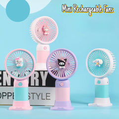 ✨ Sanrio Mini Size Rechargeable Hand Fans