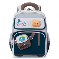 Premium Kids School Backpack with Cute Mini Pouch – 17 Inches | Suitable : Nursery to Class 3