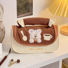 Cute Aesthetic Girls Makeup Organizer & Traveling Bags