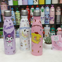 Original Sanrio Stainless Steel Water Bottle – 550ml | SUS 316 Vacuum Insulated Flask