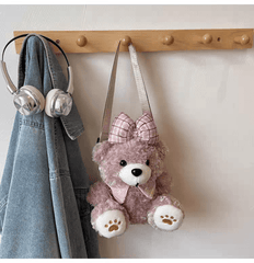 🐻 Cuddly Teddy Bear Plush Crossbody Bags