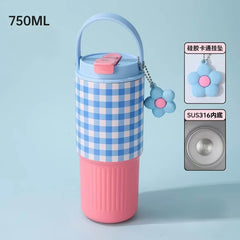 Luna Bloom™ 750ml SUS316 Handle Stainless Steel Tumblers ⭐