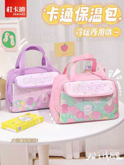 Ccute Thermal Insulated Kids Lunch Bag – Portable Hot & Cold Food Carry Bags