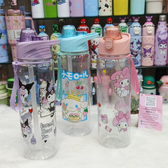 Sanrio BPA-Free Kids Water Bottle – 1000ml | Large Capacity Straw Bottle