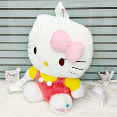 Cute Hello Kitty Plush Bagpacks For Girls