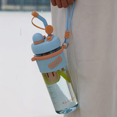 Stylich Dual Function Water Bottles • BPA Free Plastic • 900 ml
