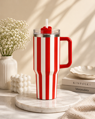 Velora™ Premium Stainless Steel Insulated Tumblers – 40oz / 1200ml - Keep Hot / Cold 🔥❄