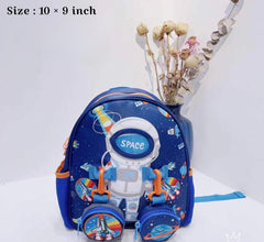 Vest Inspired Boys Pre-School Backpacks Kg to Nursery ( Size 10 × 9 Inch )