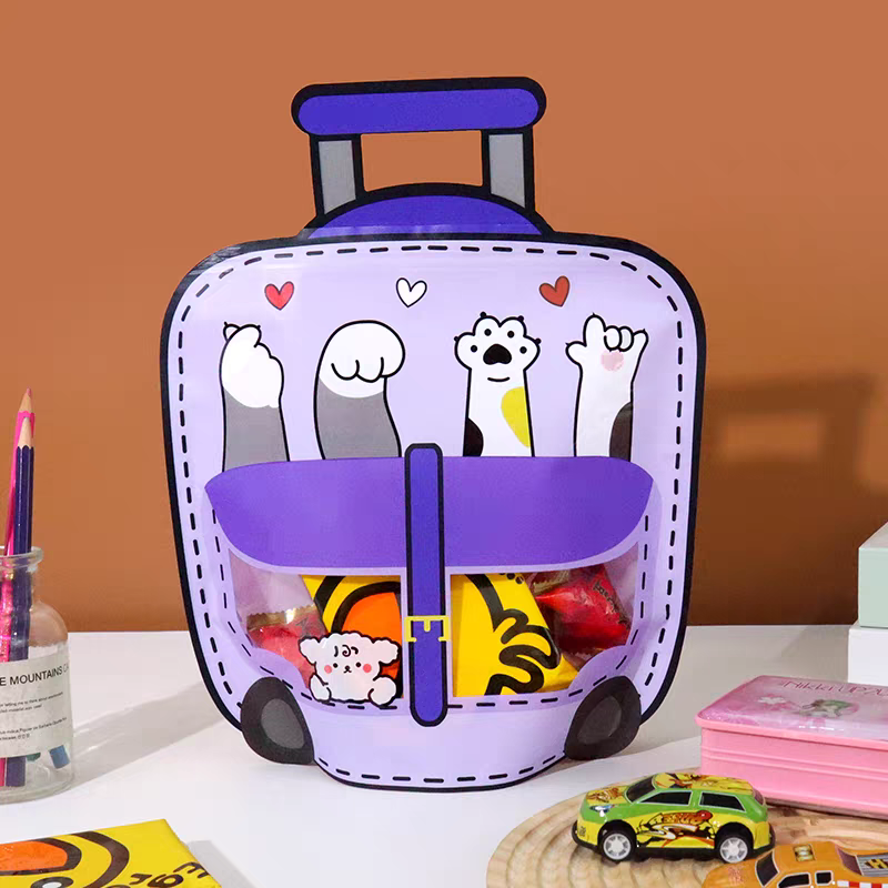 ( Pack Of 15 Pieces ) 3D Cute Goodies Bags For Birthday , Return Gift Packing
