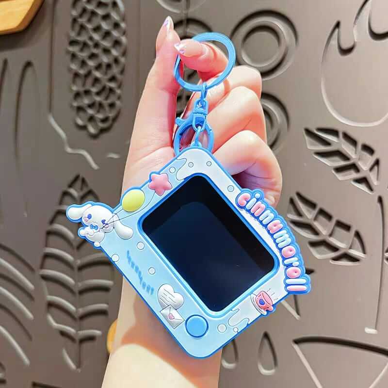 Mini LCD Writing Tablet Keychain & Bag Charms