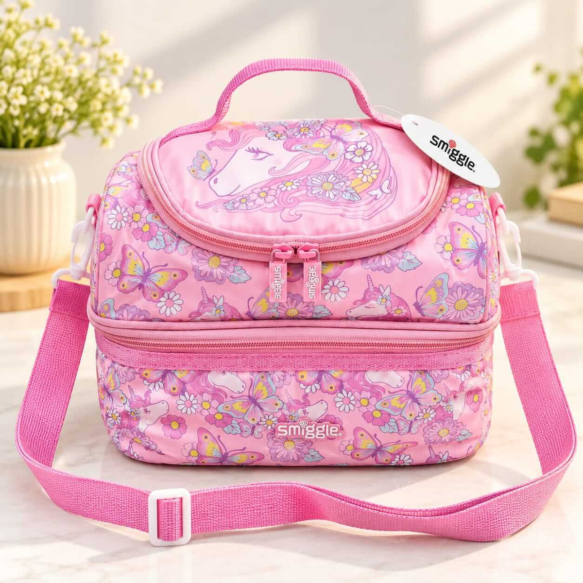 Premium Double Compartments Thermal Insulated Kids Lunch Bags