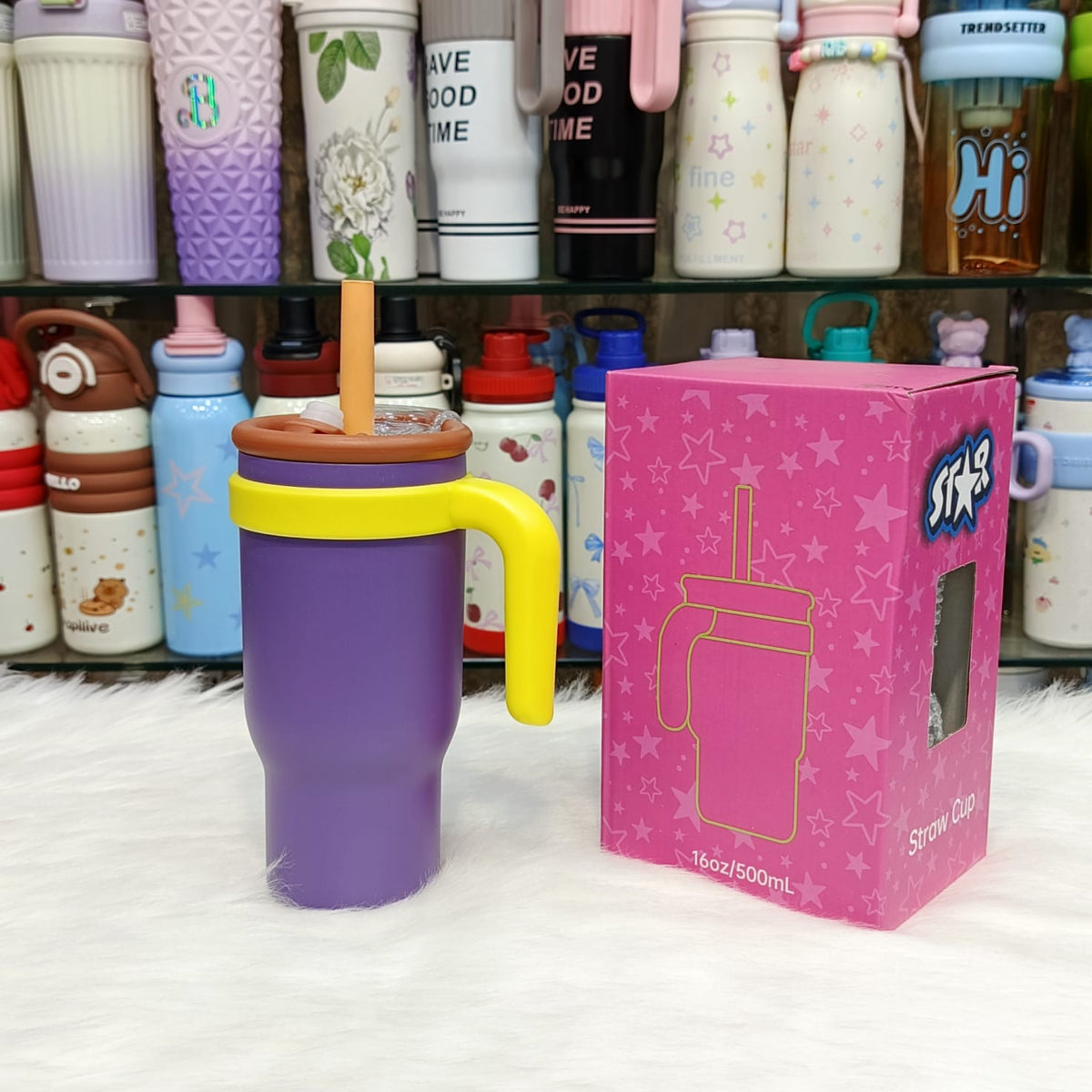 Stylish Small Size Stainless Steel Tumblers 🦋 Hot / Cold | 16 Oz / 500 ml