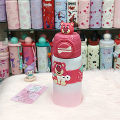 Sanrio Double Drinking Stainless Steel Vacuum Water Bottle – 480ml | Hot & Cold Insulated Flask