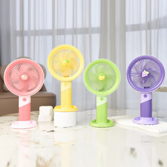 Large Size Premium Rechargeable Fans with Stand • 800 mah Battery • Type C charging