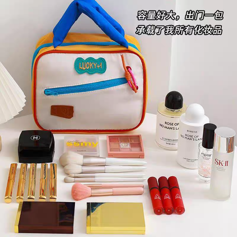 Parachute Water Proof Multi-Layer Travel Makeup Organizer – Portable Cosmetic Storage Bag