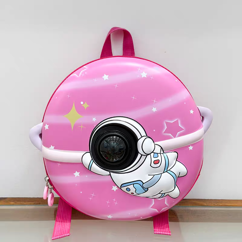 5D Hardshell Astraunaut Childrens Small Bagpack • Blinking Lights ✨ Size 27 × 27 Cm