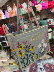 Riwaj Embroidery Tote Bags Large Size 🔥