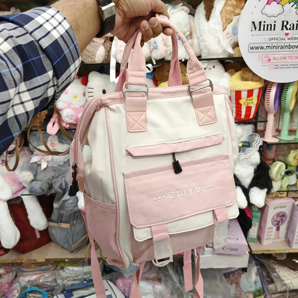 Stylish Parachute Womens Backpacks ( Size 15 × 10 Inch )