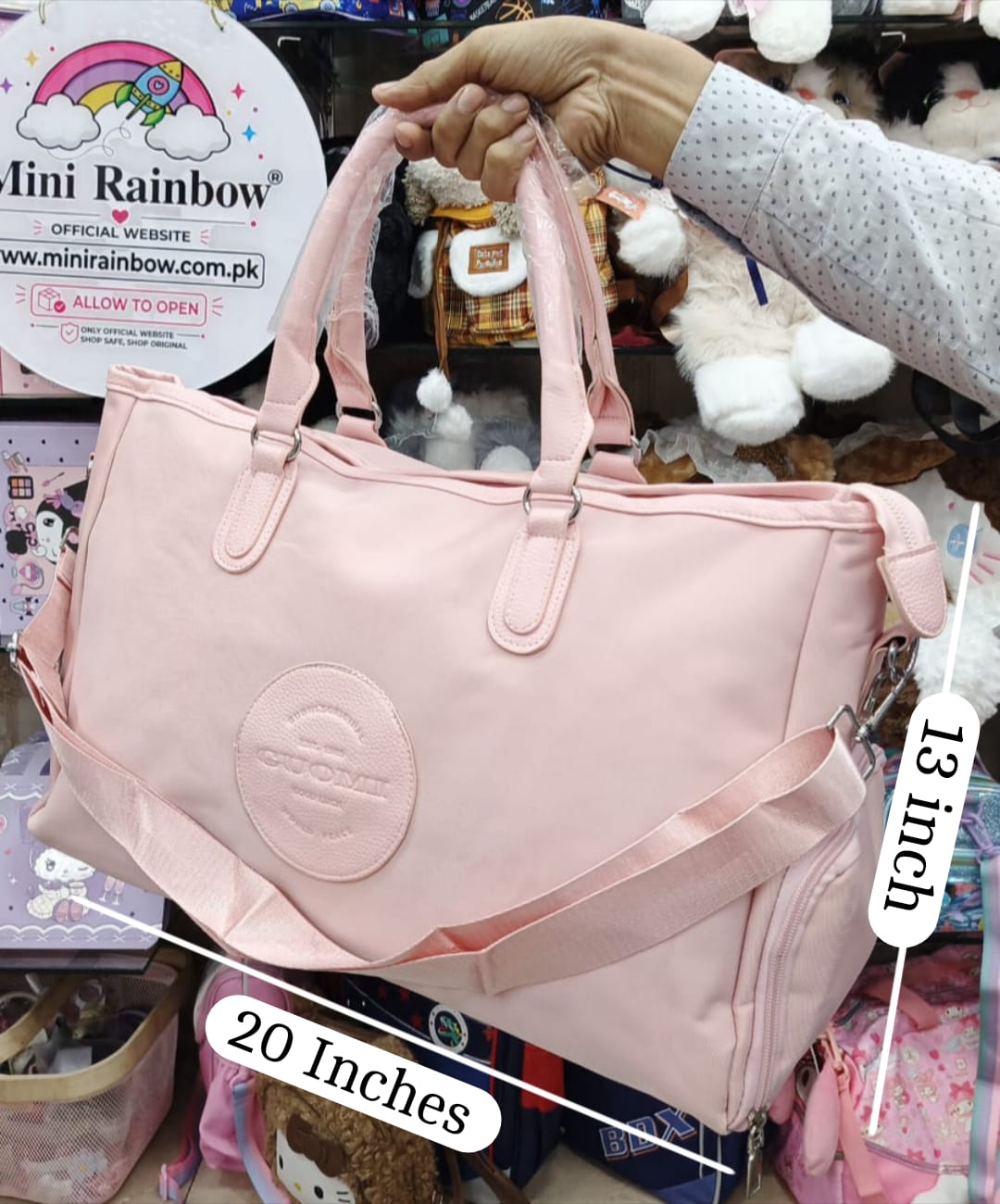 New Parachute Large Traveling Tote Handbags Size 20 × 13 inch