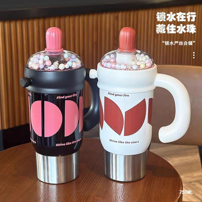 Fancy Stainless Steel Handle Tumblers | Sus 316 | 750 ml Capacity